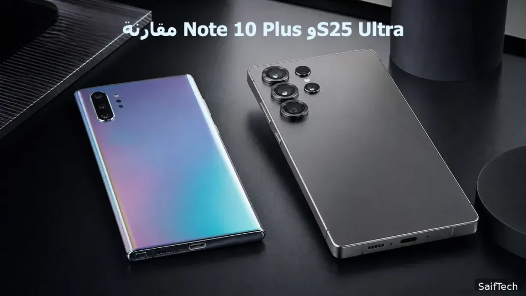 مقارنة Note 10 plus و S25 Ultra : ست سنوات من التطور في عالم الهواتف