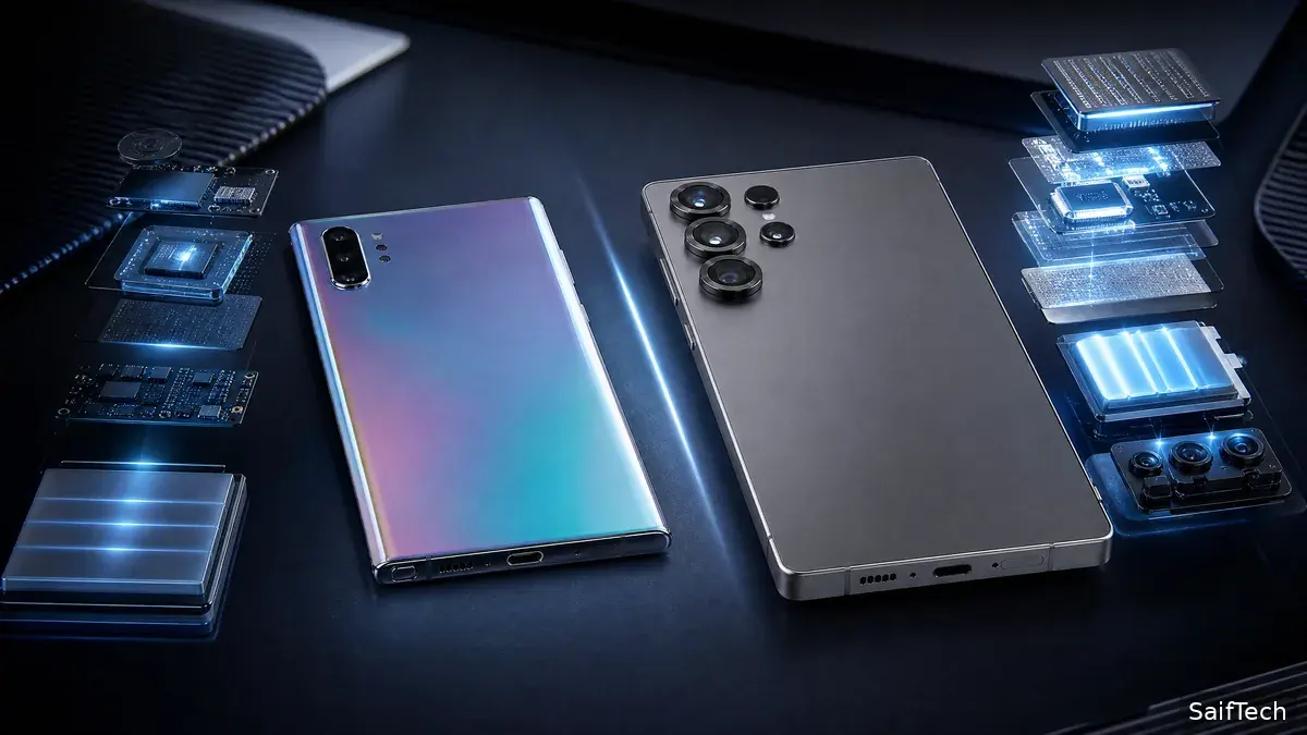 مقارنة Note 10 plus و S25 Ultra : ست سنوات من التطور في عالم الهواتف مقارنة Note 10 plus و S25 Ultra : ست سنوات من التطور في عالم الهواتف