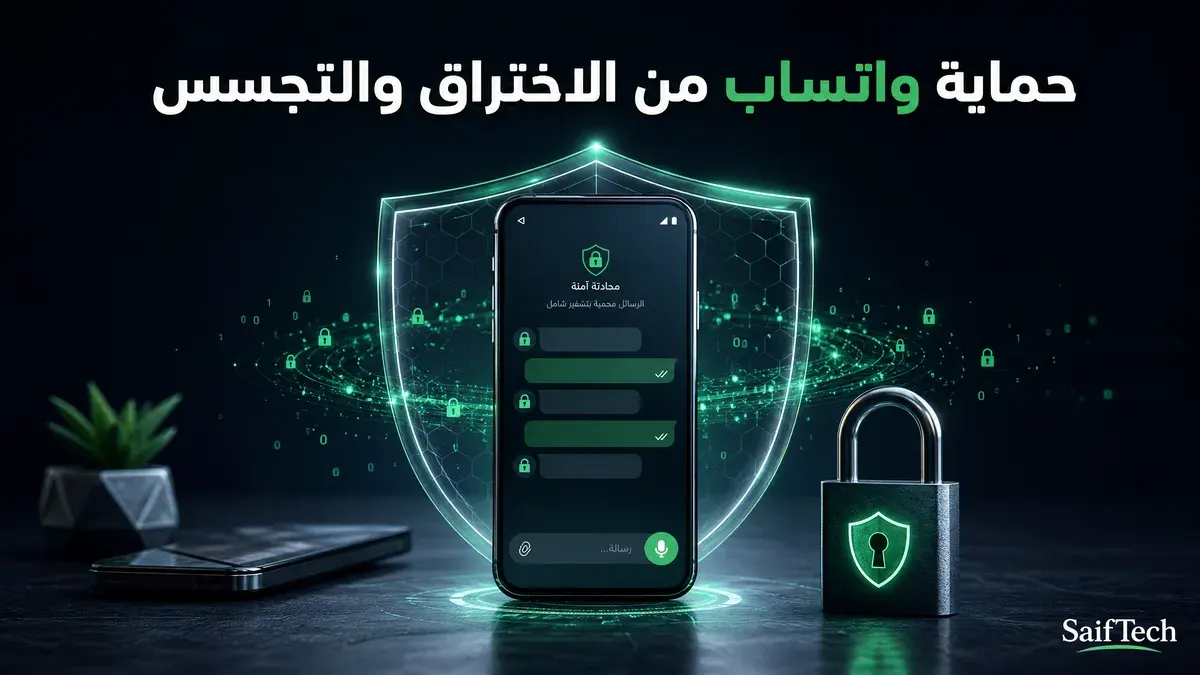حماية حساب واتساب من الاختراق والتجسس باستخدام إعدادات الأمان

