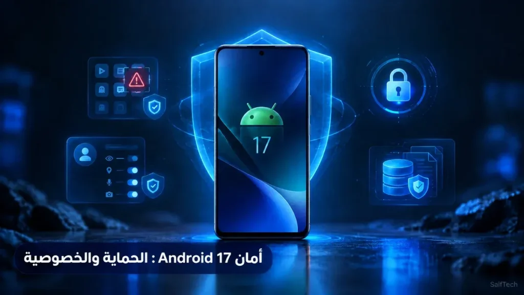 أمان Android 17: أهم ميزات الحماية والخصوصية وإعدادات يجب تفعيلها