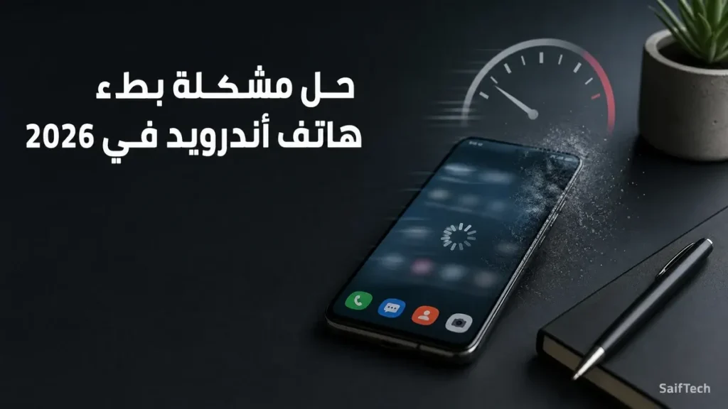 حل مشكلة بطء هاتف أندرويد في 2026: الأسباب والحلول الفعالة خطوة بخطوة